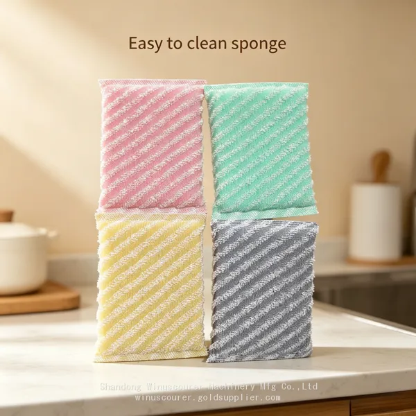 Gentle Scrub Dish Sponges Non-Abrasive Kitchen Sponges for Non-Stick Surfaces photo-3
