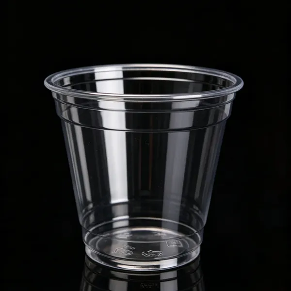 Disposable Clear PET Plastic Cup With Dome Lid for Iced Coffee and Bubble Tea photo-5