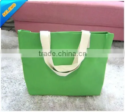 2012 Promotional Shining Candy Green Summer Beach Shoulder Bag