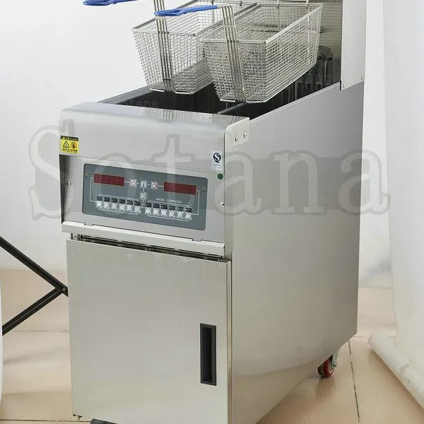Double-cylinder Vertical Computer-controlled Electric Frying Oven/pot