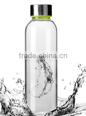 Customized Advertising Gift Cup Glass Sports Cup Lid Creative Portable Leak-resistant Readily Cup Transparent photo-3