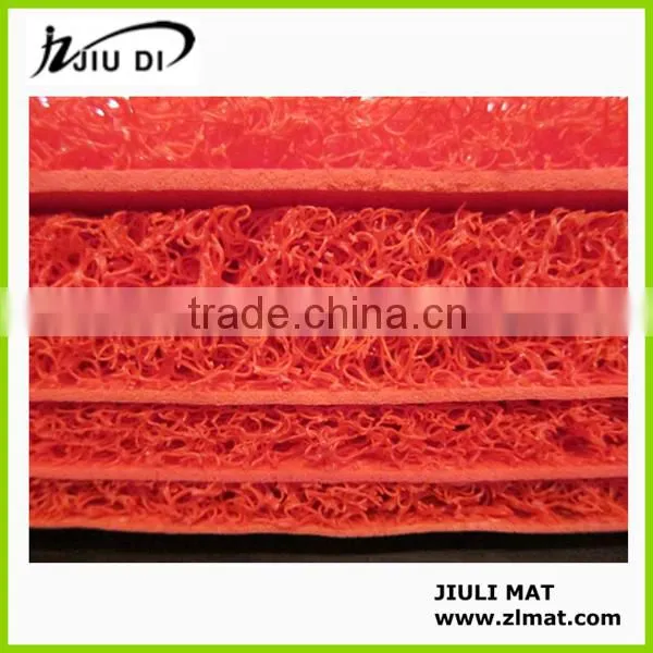 Anti-slip Waterproof Anti-dust Durable Red Pvc Coil Door Mat photo-5