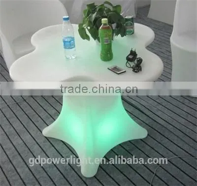 PE Plastic Bar Table With LED Light and Remote YXF-7871K photo-5