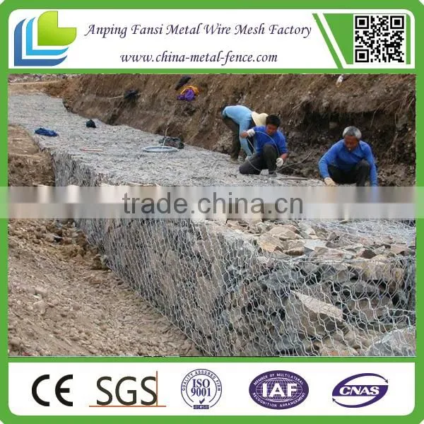 Galvanized River Bank Protect Gabion Basket/gabion Box for Sale photo-2