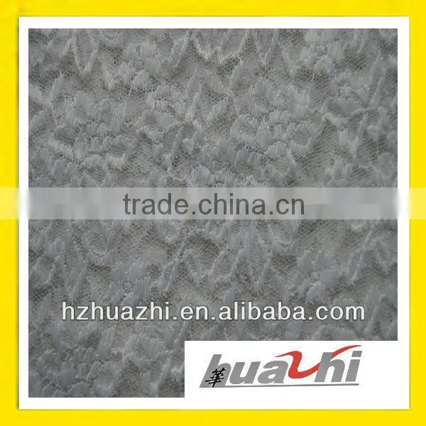 Dim Embroidered Satin Fabric