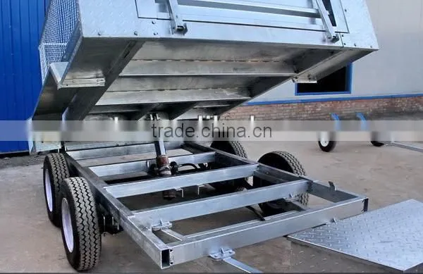 Tipping box trailer