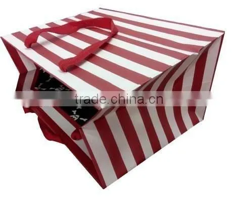 Supermarket Bag Custom Portable Paper Bag photo-2