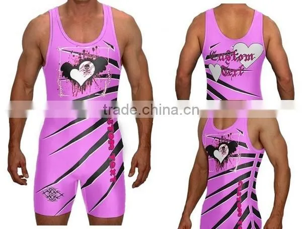 Make Your Own Design China Wrestling Singlets/cheap Custom Wrestling Singlets With Low Moq photo-2