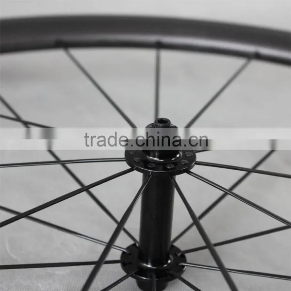 700c 27mm Width Carbon Road Bike Wheelset Tubular Wheelset W40T Powerway R13 Hub photo-6