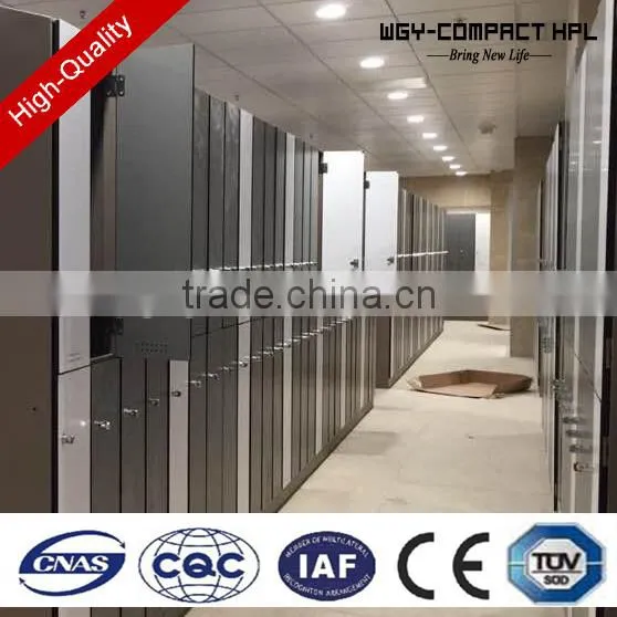 New Design Mix Color Double Door Waterproof Laminate Sheets Club Locker photo-5