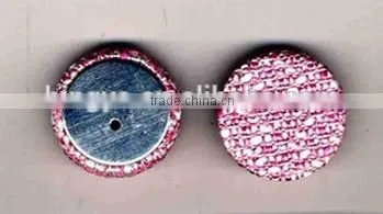 Two Holes Sew On Fabric Covered Button --- F1403 photo-2