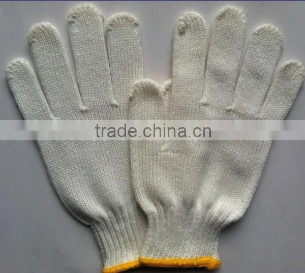 White Cotton Labor Glove photo-2