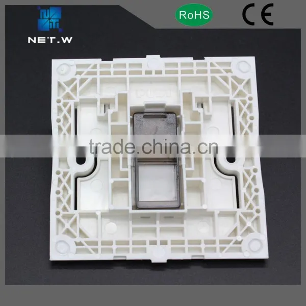 RJ45 Faceplate Wall Face Plate 86x86mm photo-3