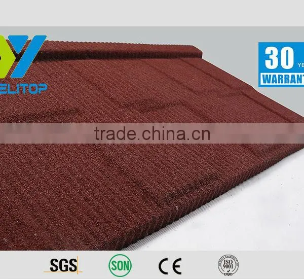 Durable Shingle Type Stone-coated Steel Roof photo-2