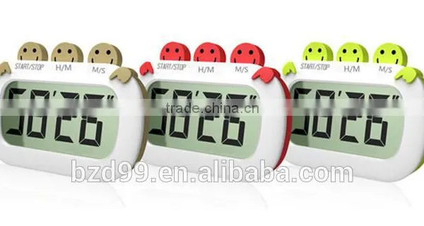 Promotion Smile CountUp and Countdown Large Digital Kitchen Timer With Magnet / Electronic Items Manufacturer photo-2