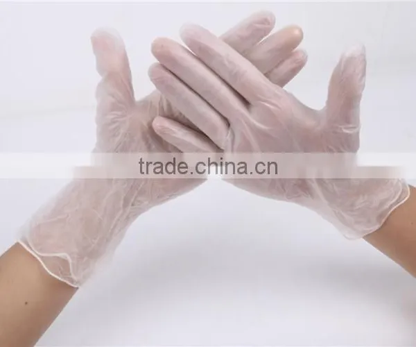 Disposable Cycling Vinyle/pcv Golve for Medical photo-4