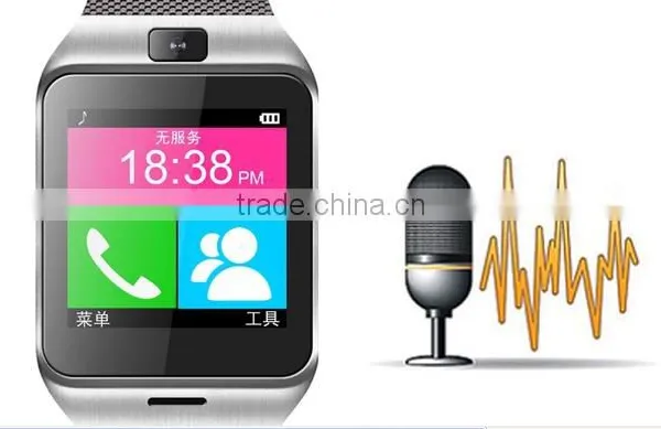 2015 New Waterproof Bluetooth Smart Watch With SIM Card NFC Wrist Watch Phone GV18 photo-3