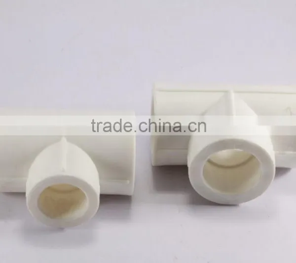 PPR Pipe Fittings Equal Tee/plastic Water Pipe Tee/hot Sale Cheap Price Ppr Tee/ppr Barred y Type Reducing Tee photo-6