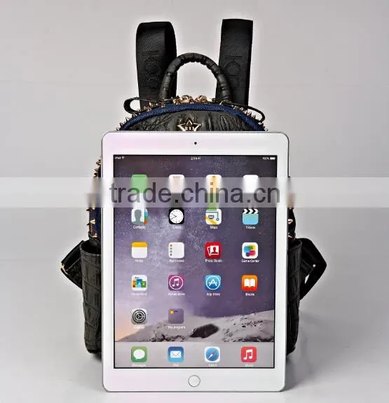 Italian Girls Leather Backpack in Guangzhou Factory China Supplier photo-6
