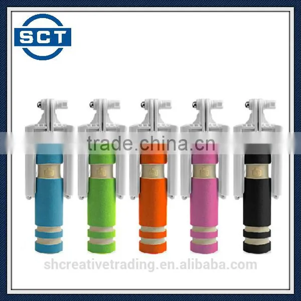 Lovely Selfie Sticks Extendable Wired Selfie Stick Lovely Colors Cute Selfie Sticks photo-5