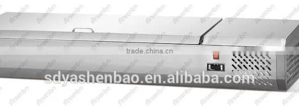 Table Refrigerator With 1/3 Plate/ Commercial Stainless Steel Refrigerator photo-2