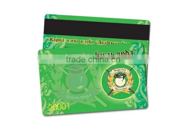 Plastic Member Card With Signature Panel photo-3