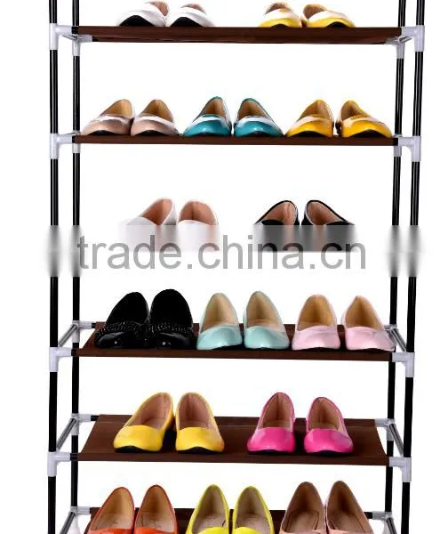 Easy Moving Wall Mounted Wire Shoe Rack for Sale photo-2