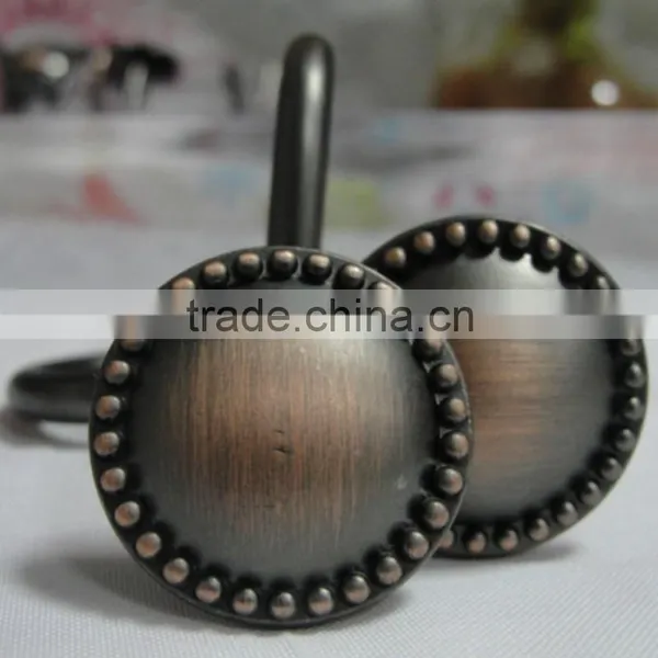 Eco-friendly Metal Shower Curtain Hooks/Curtain Hook, Shower Hook, Shower Curtain Hook/ Hotel Fashion Shower Curtain Hooks