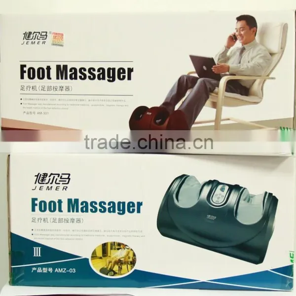 JEMER New Item Multifunction 3D Shiatsu Infrared Heat Foot Massager Airbag Foot Massager photo-6