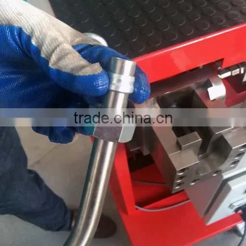 Mobile Mini Electric-hydraulic Bending Machine SPC642 for Bending 6-42mm OD Hydraulic Pipes, Better Than CNC Benders photo-2