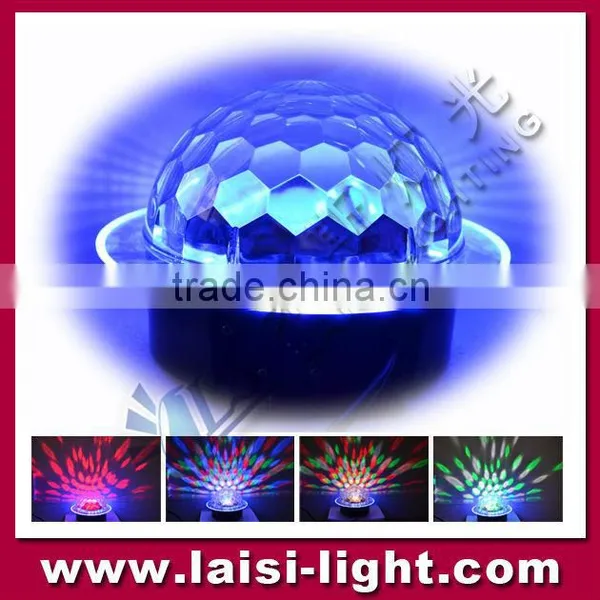 Red Green Blue White Pink Yellow Led Crystal Magic Ball Light Led dj Lihts photo-2
