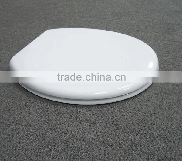 Toilet Seat Cover With Soft Close for Bathroom WC Pans photo-2