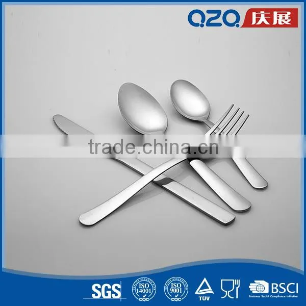 Modern Look Hand Polish OEM Stainless Steel Flatware Service for 8 photo-2