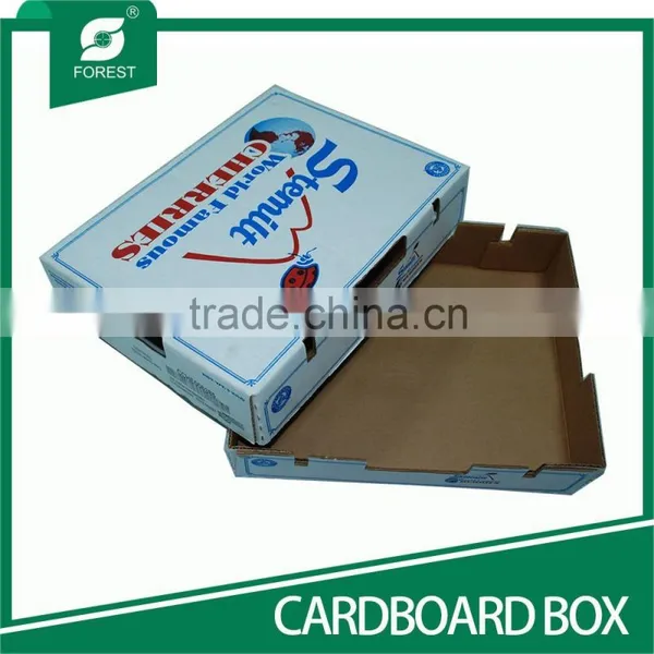 PRINTED CARDBOARD BOX FOR FRUIT CHERRY PACKING BOX photo-4