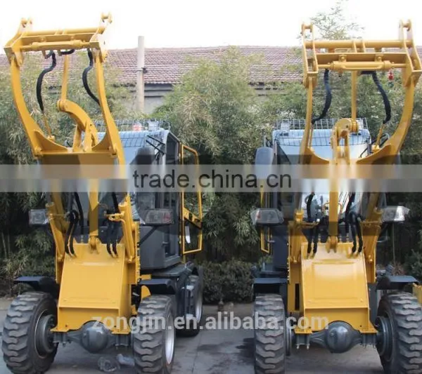 China Best Quality 0.8ton Mini Compact Loader Wheel Loader 08 for Sale photo-2