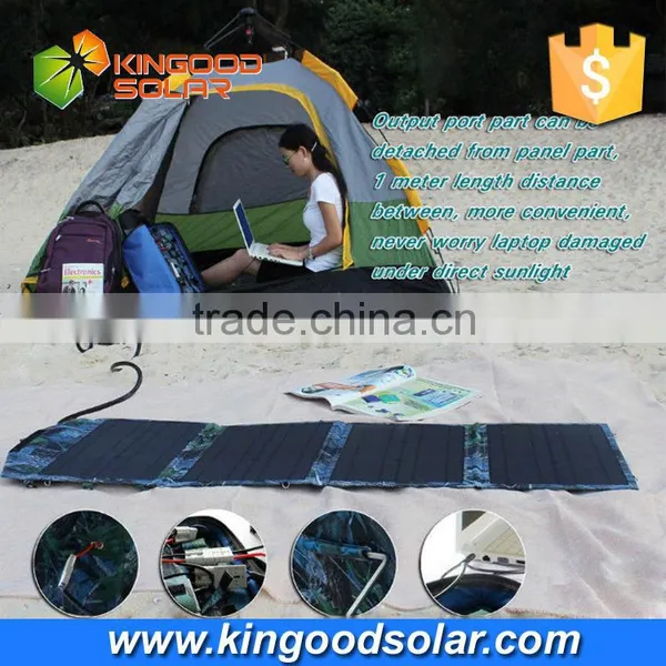 2016 New Products Arriving 60watt Portable Foldable Solar Panel Charger for Car photo-6