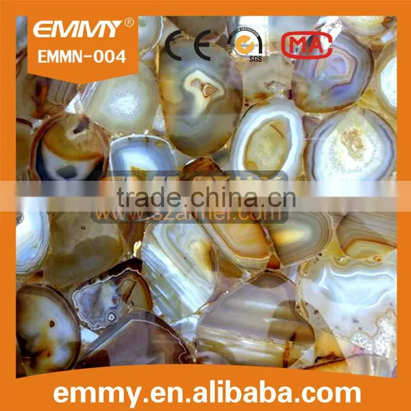 Online Selling Translucidus Gemstone Agate Mosaic Maket Agate Alices Gem Tile photo-4