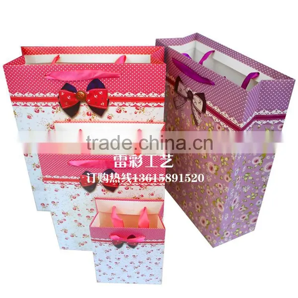 Recycled Factory Machine Made Luxury Paper Bag photo-4