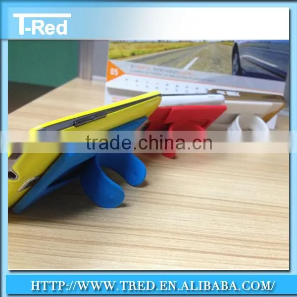 Silicone Material Cell Phone Retail Display Stands for Mobile Accessories
