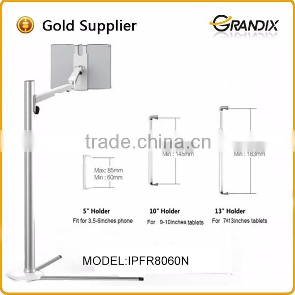 New Arrival Aluminum Movable Standing Tablet Stand Floor photo-6