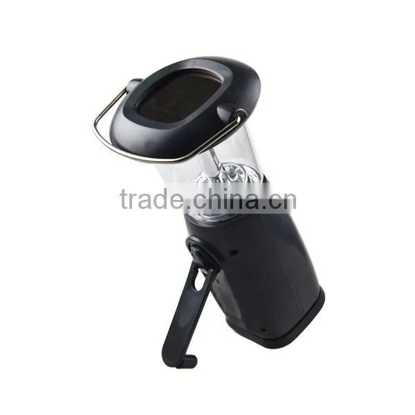 Cheap Rechargeable Battery Included Solar Hand Cranking Dynamo Lantern photo-5