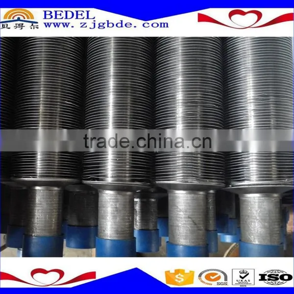 L Type Aluminum Strip Wound Steel Tube, Aluminum Spiral Fin 1100, 1060, 1050, for Heat Exchanger Quality Choice