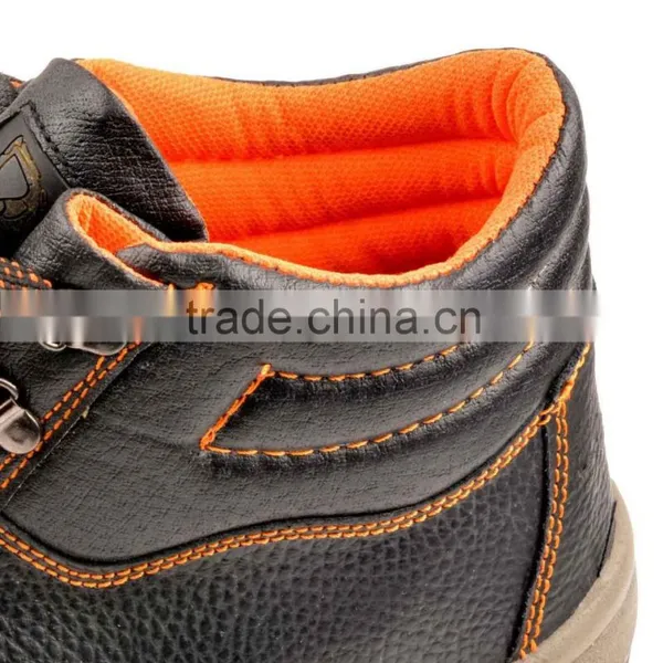 Anti-Puncture Top Smooth Leather Working Shoes photo-5