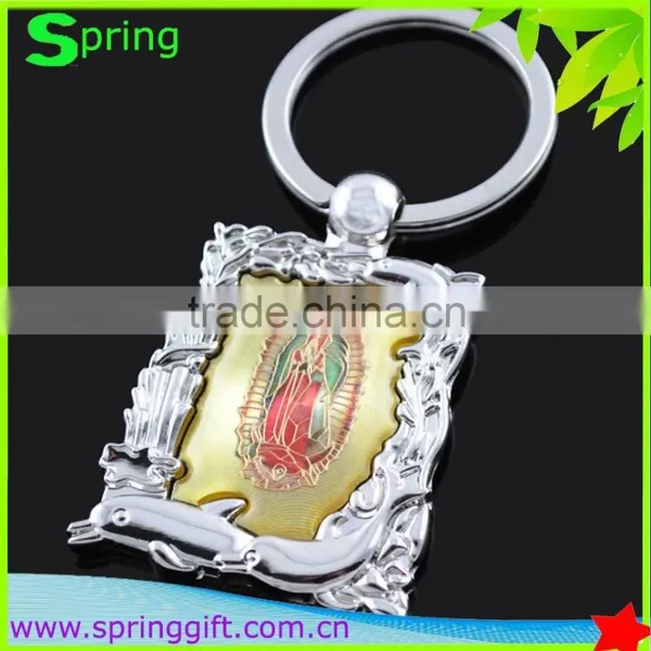 Zinc Alloy Virgin Mary Keyring Relgious Key Ring photo-2