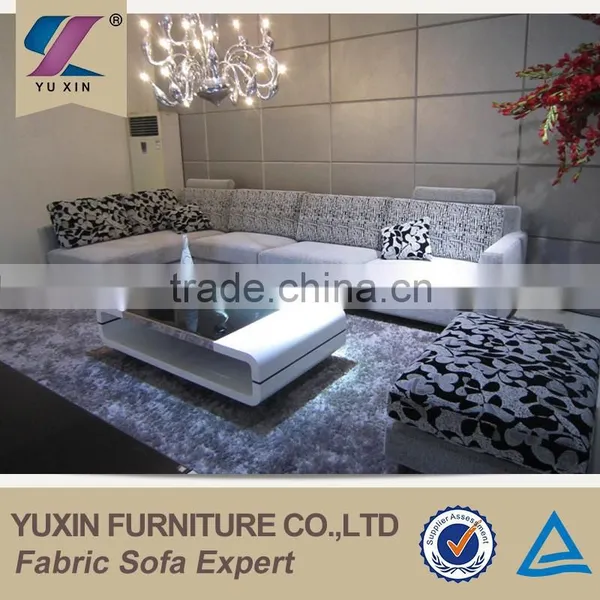 2015 Black and Grey Vintage Durable Living Room Sofa photo-6