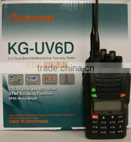 WouXun KG-UV6D UHF VHF Dual Band Multifunctional Handheld Two Way Radio KGUV6D Ham Radio