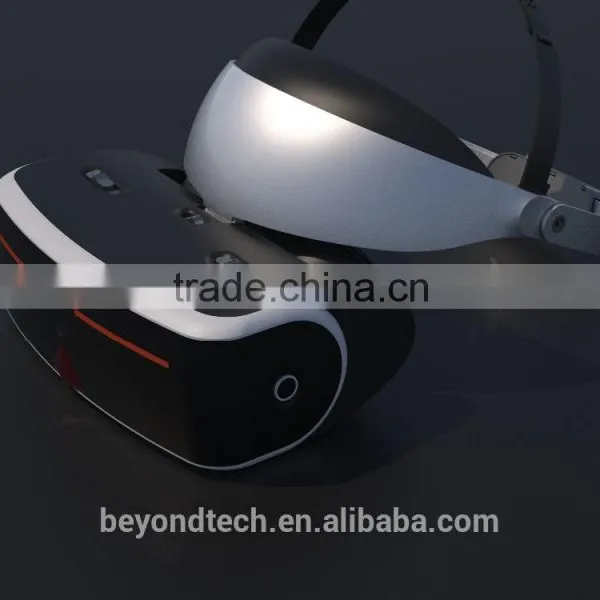 2016 HICCOO Android Itheater Glasses,1080P Video Glasses Eyewear Mobile Theater 90" ,With Wifi, Bluetooth, Game Pad Enjoy photo-2