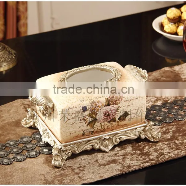 European Style Ceramic Napkin Holder photo-2