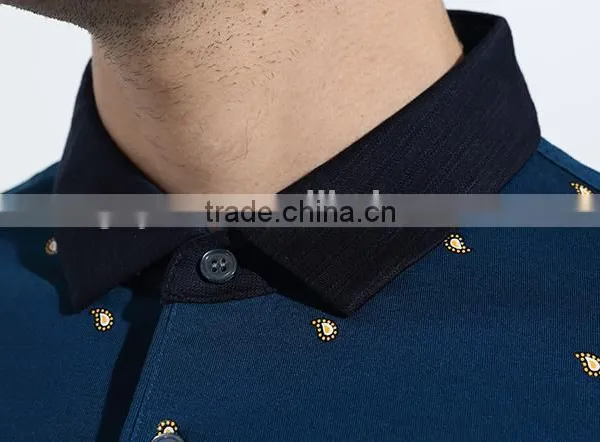 Men's Casual Bussiness Short Sleeve Cotton POLO Drops Shirts photo-4