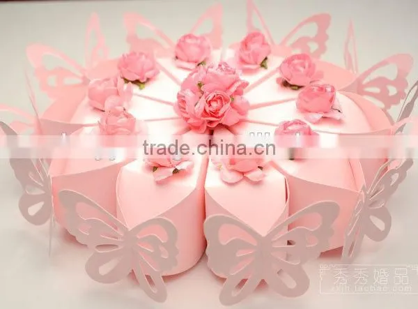 Factory Price Design Royal Decoration Paper Wedding Gift Box photo-2